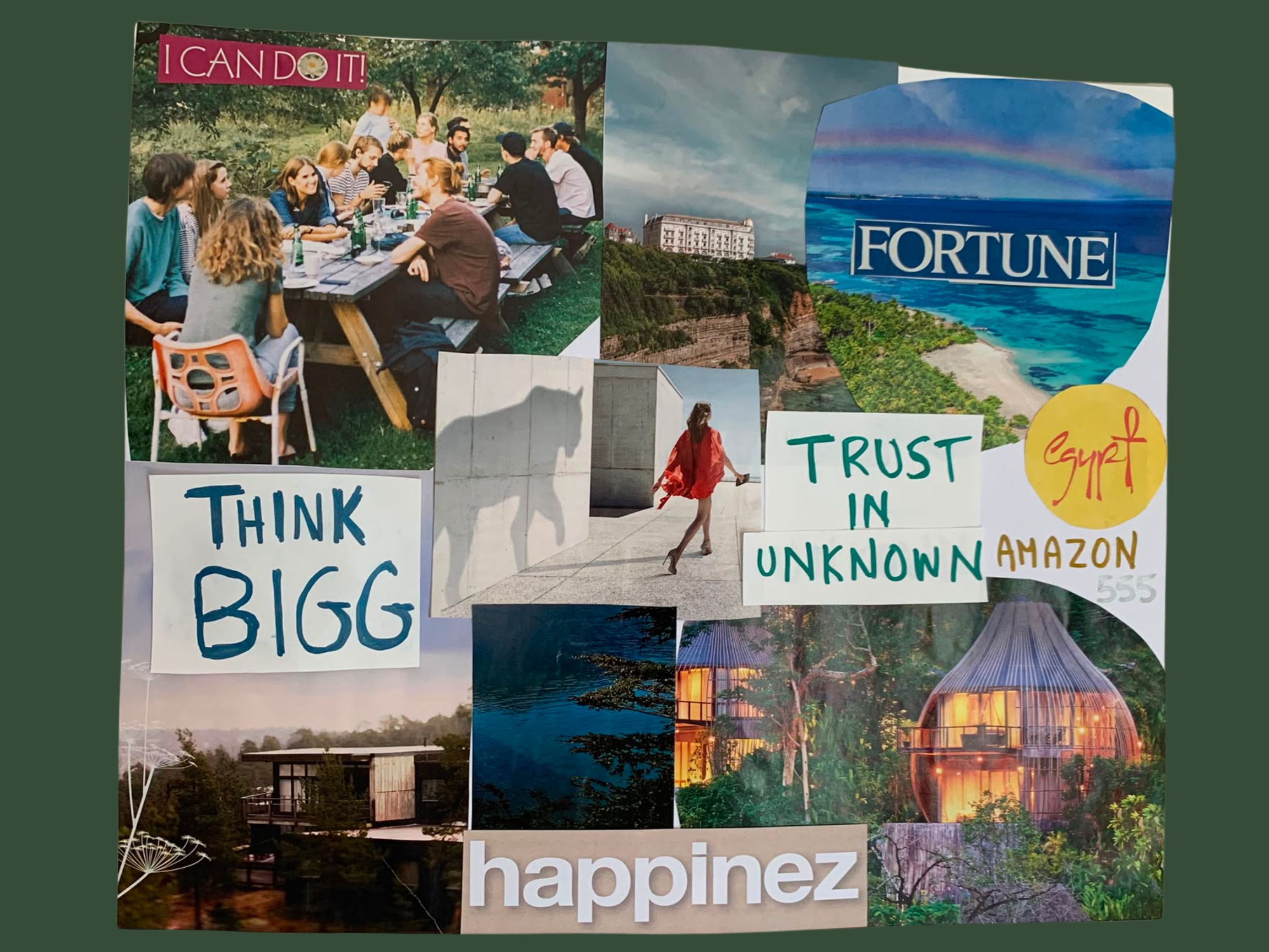 Heather's vision board