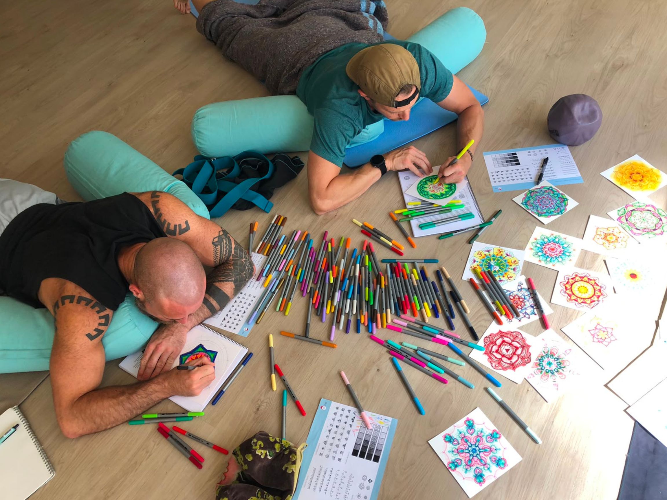 mandalas making mandalas